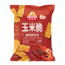 Mission Numb Spicy Fresh Shrimp Flavoured Corn Strips