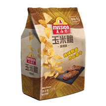 Mission BBQ Flavoured Corn Chips