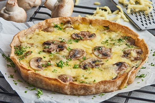 Creamy Mushroom Tart