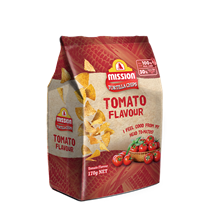 Mission Tomato Flavoured Tortilla Chips 170g