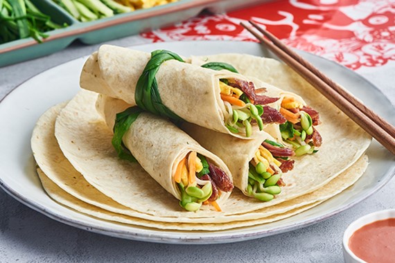 Spring Wrapped Spring Wraps